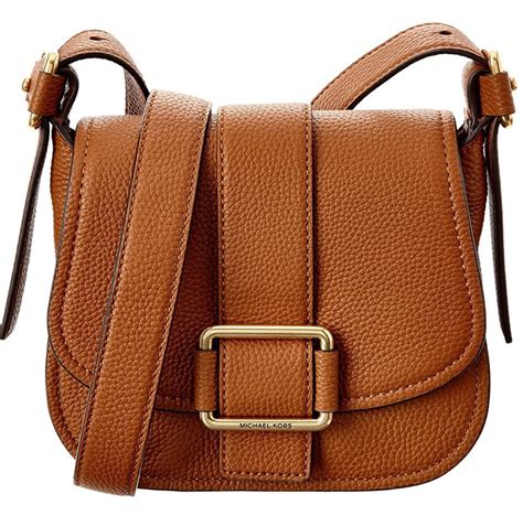 Maxine Medium Leather Saddlebag 